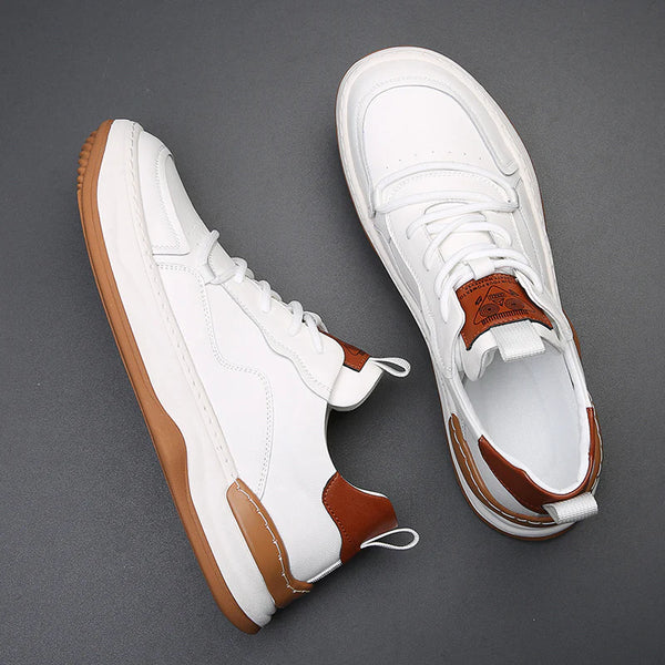 Tony™ | Leren schoenen met dikke zool