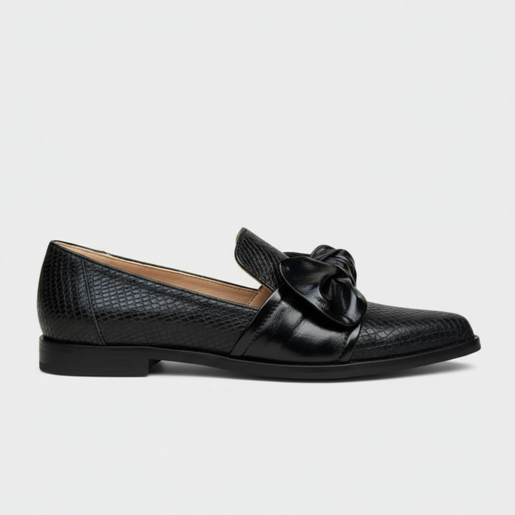Claudia - Loafer met Strikdetail