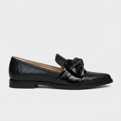 Claudia - Loafer met Strikdetail