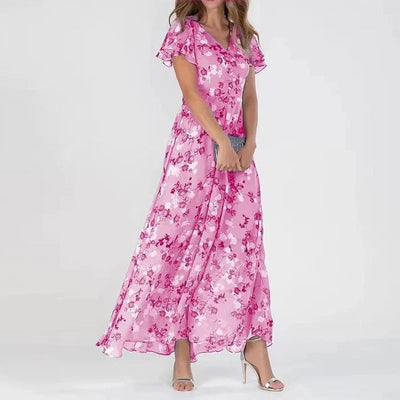 Aurelia | Glamour jurk die de buik bedekt