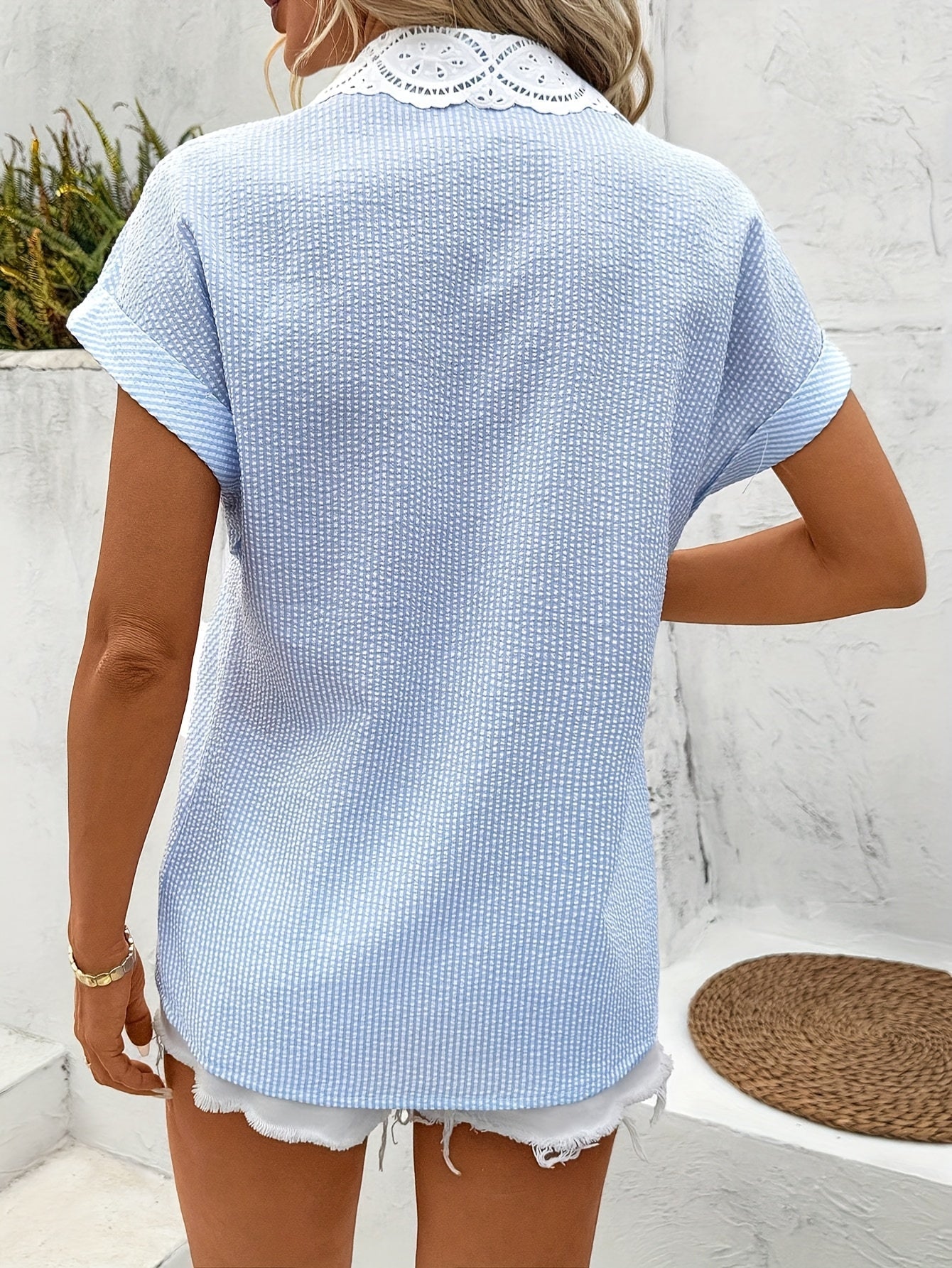 Florence™ | Casual Gestreepte Zomerblouse