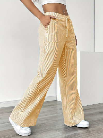 Gulia™ | Casual Dames Zomerbroek met Wijde Pijpen