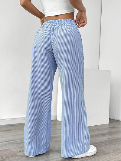 Gulia™ | Casual Dames Zomerbroek met Wijde Pijpen