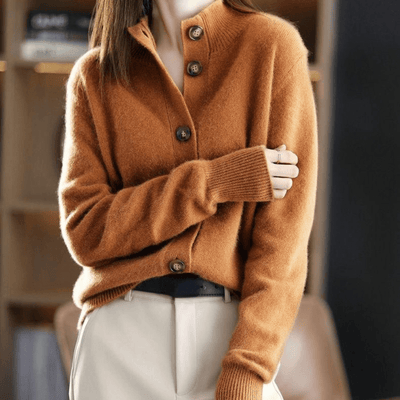 Annie™ | Gebreid Kasjmier Vest