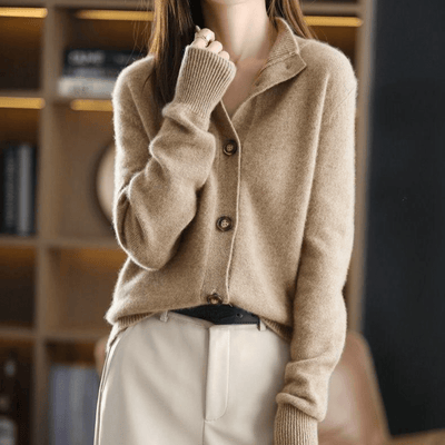 Annie™ | Gebreid Kasjmier Vest