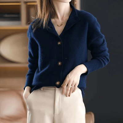 Annie™ | Gebreid Kasjmier Vest