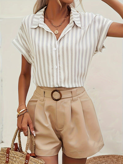 Sofie™ | Casual Gestreepte Zomerblouse