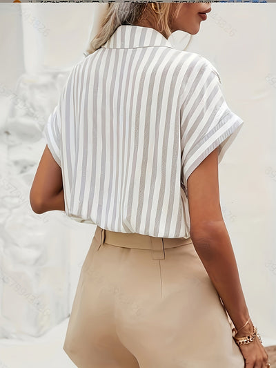 Sofie™ | Casual Gestreepte Zomerblouse