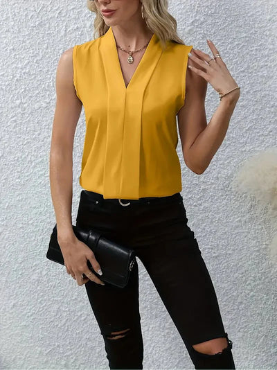 Violette | Casual Dames Top met V-Hals