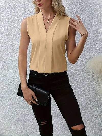 Violette | Casual Dames Top met V-Hals